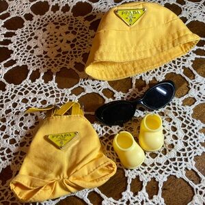 Yellow PPADA Doll Outfit Set